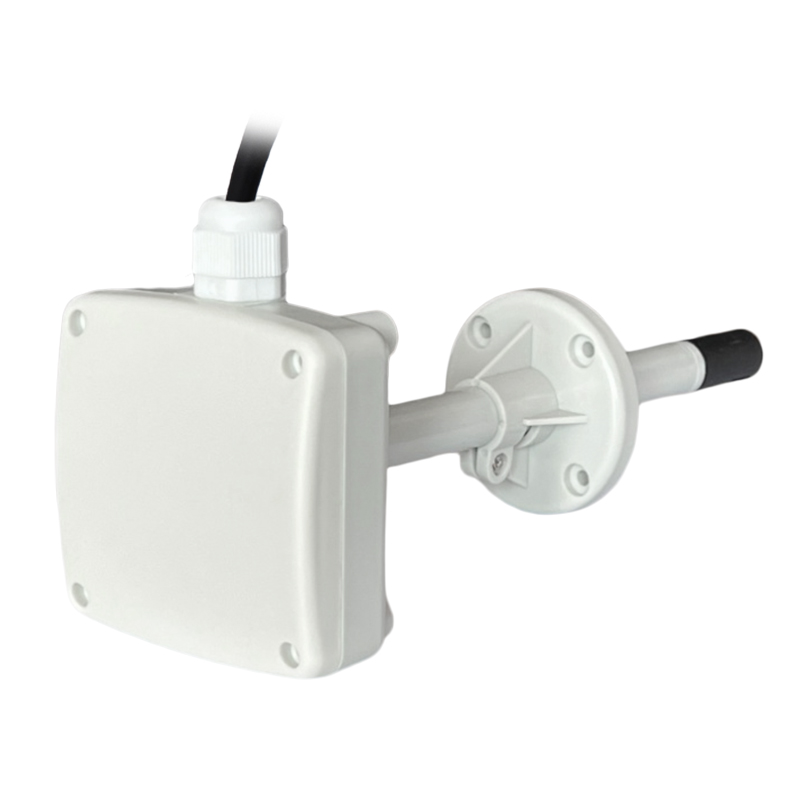 热式管道风速传感器高精度工业微风量变送器RS485风管风力检测仪